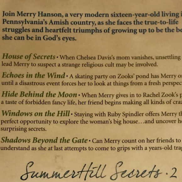 Beverly Lewis softcover book Summertime Secrets 2 - Picture 5 of 5